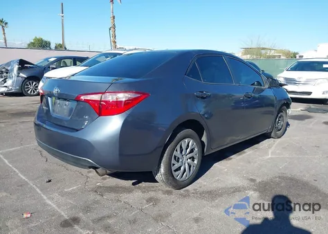 2017 Toyota Corolla Le из США, поврежденный, VIN 2T1BURHE1HC948054